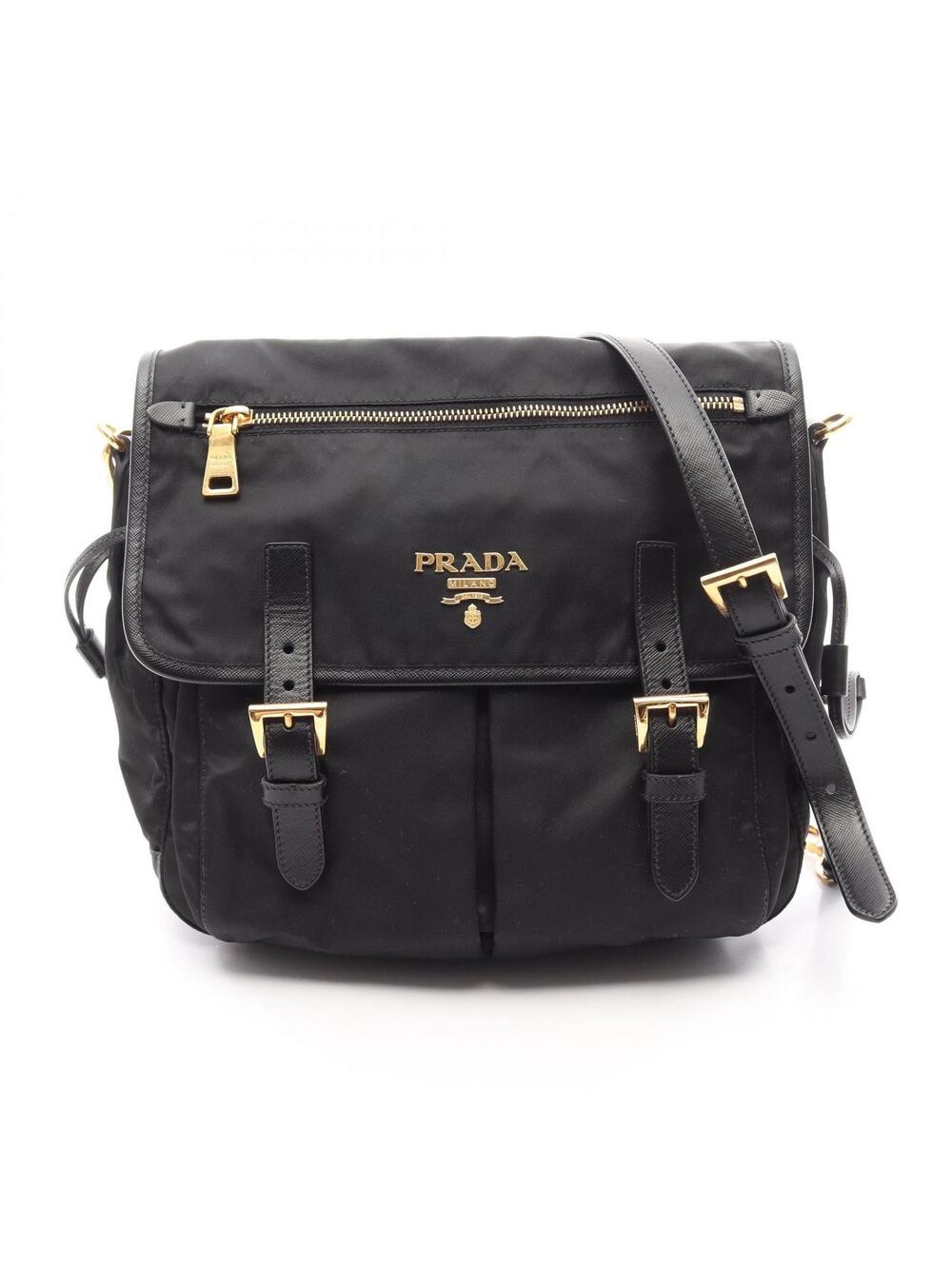 Prada Tessuto Saffian Shoulder #321541P11B
